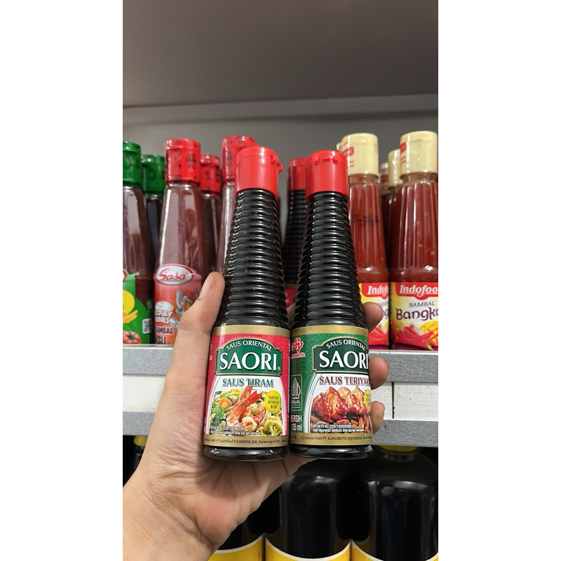 Saori saos Tiram & Teriyaki & Lada Hitam