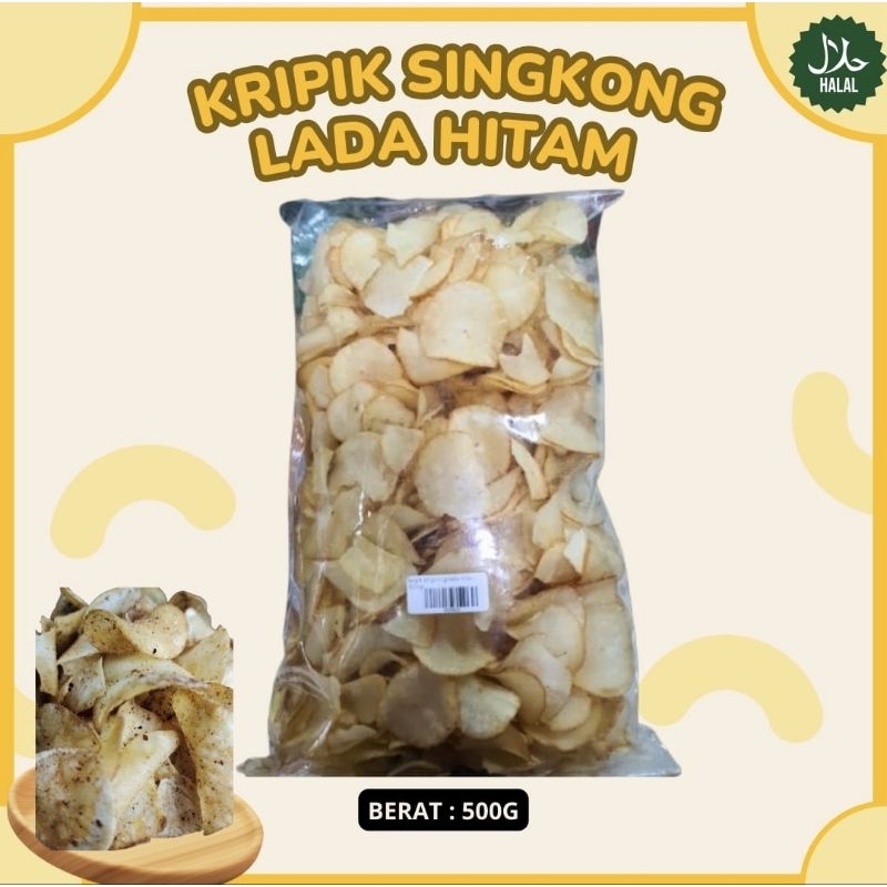 

kripik singkong lada hitam