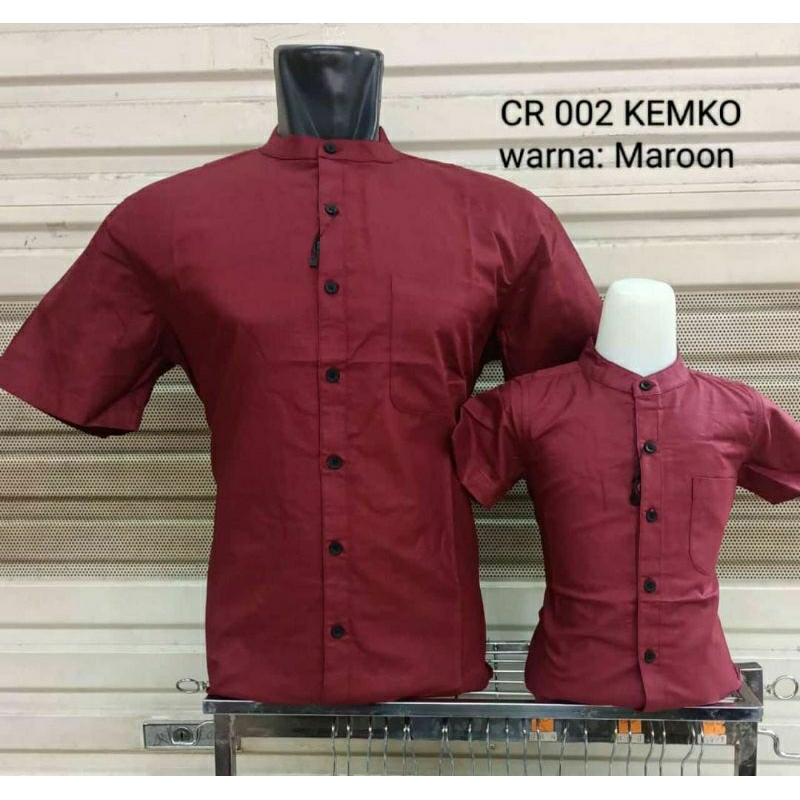 baju kemko couple ayah anak
