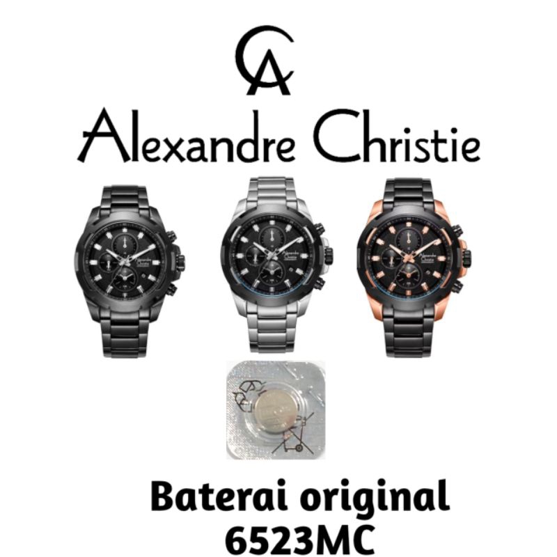 Baterai Alexandre Christie 6523mc