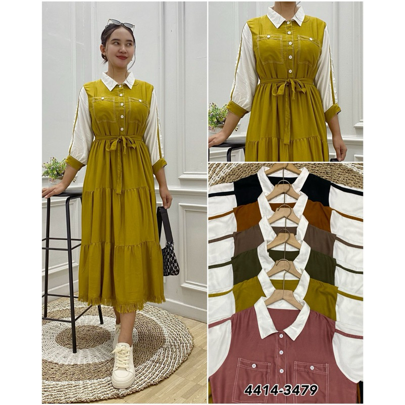 midi dress Inayah