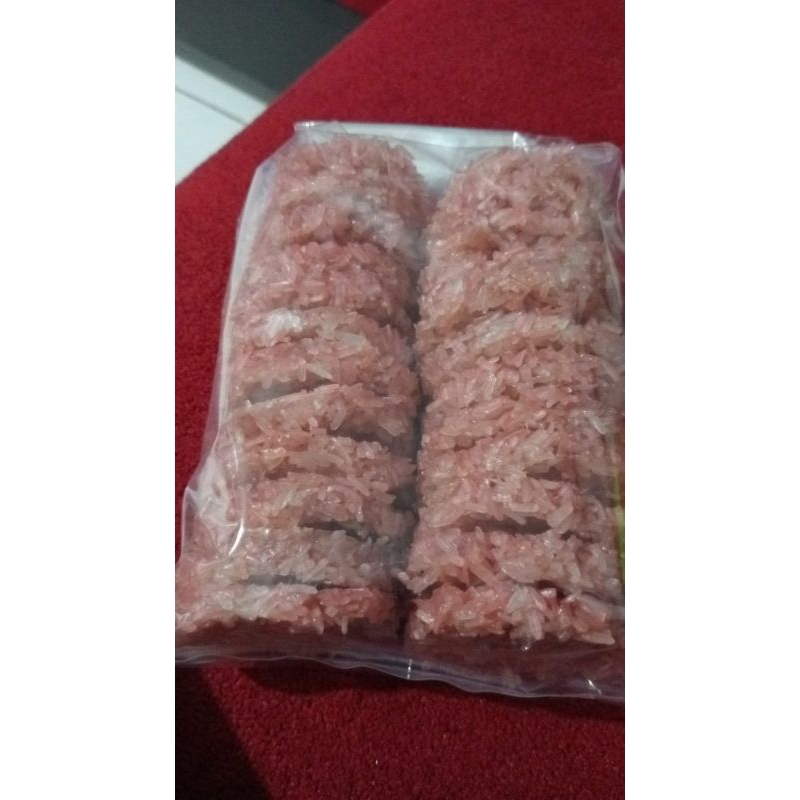 

Rengginang Terasi Merah