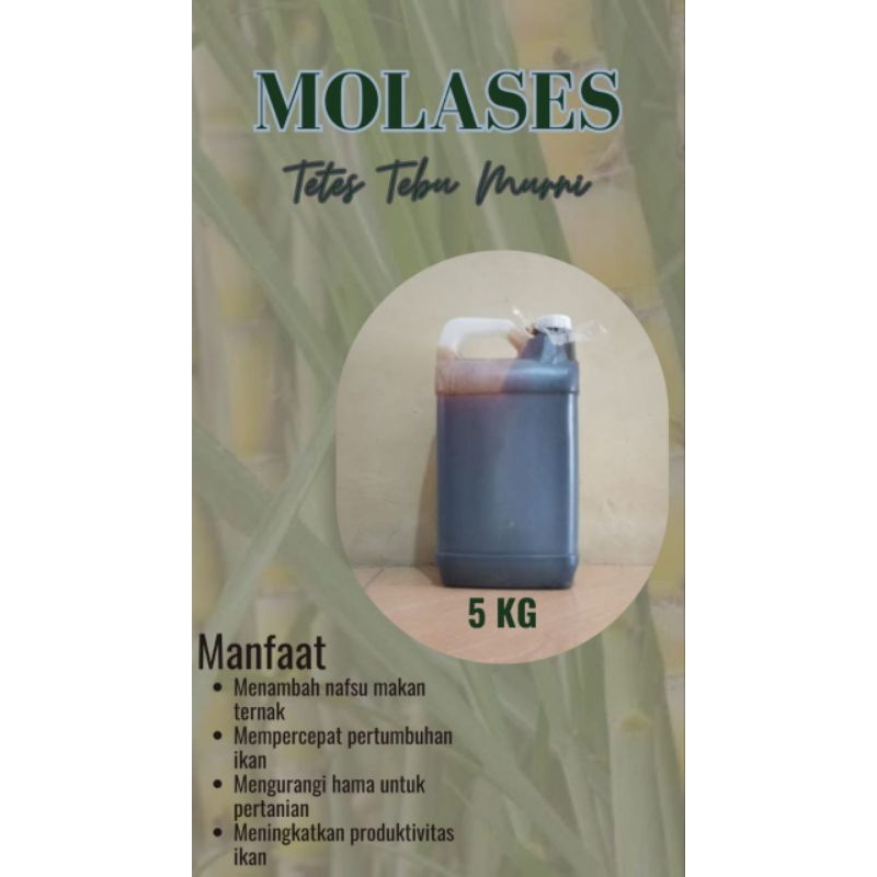 Molases Tetes Tebu Murni 5 KG