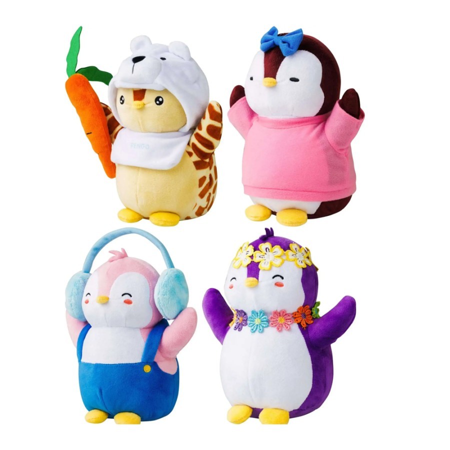 Pudgy Penguins Plush Buddies Mainan Boneka