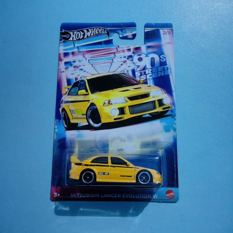 Hot Wheels 90s Street Scene Mitsubishi Lancer Evolution VI