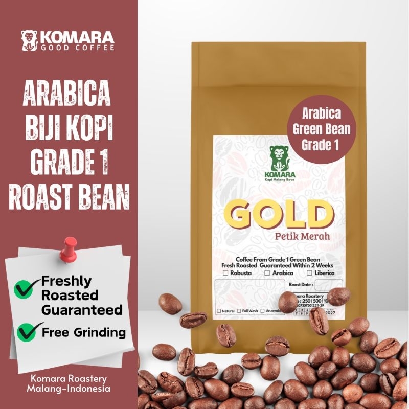 

Kopi Arabica Arjuna Grade 1 Komara Gold Arabica