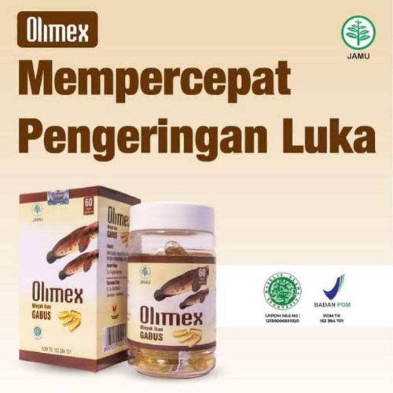 

OLIMEX kapsul minyak ikan gabus