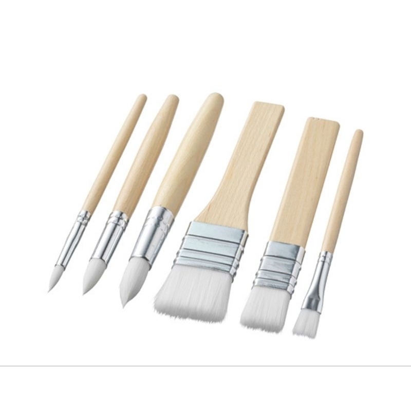 

Mala kuas set isi 6, kuas mewarnai, kuas serbaguna, kuas lukis