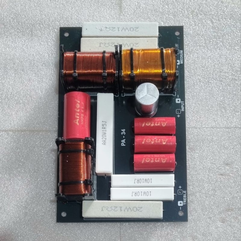 KIT Crossover Pasif 2 Way Mid High Balap Twetter Plus Median PA-34