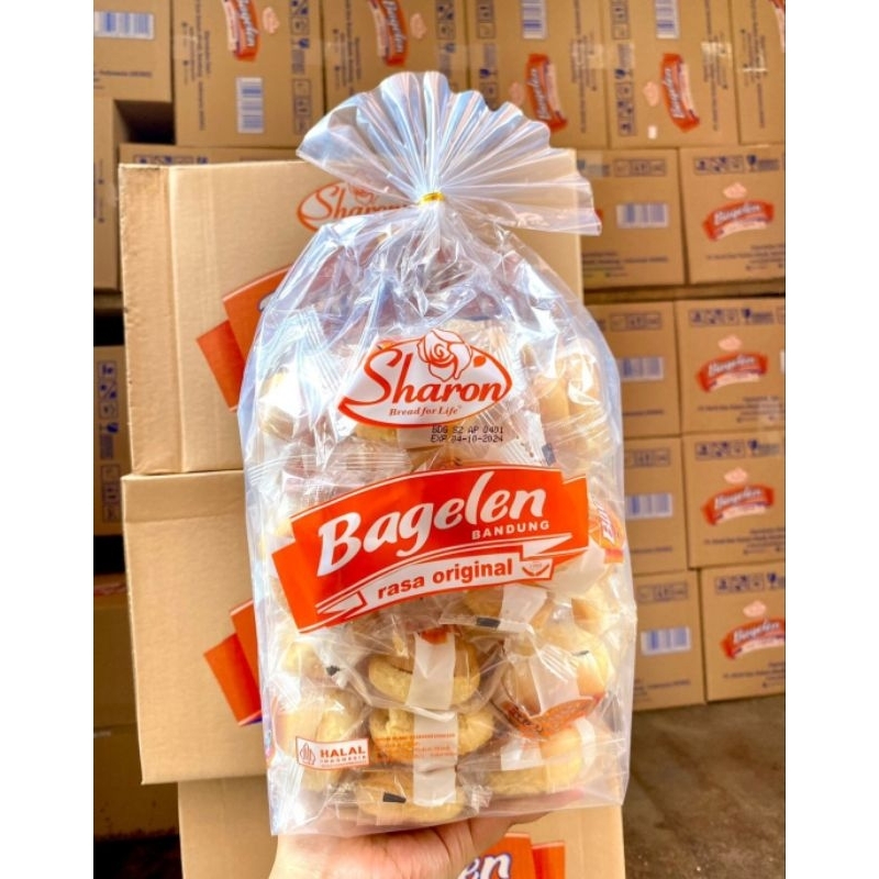 

Cemilan Bandung Bagelen Sharon original isi 30