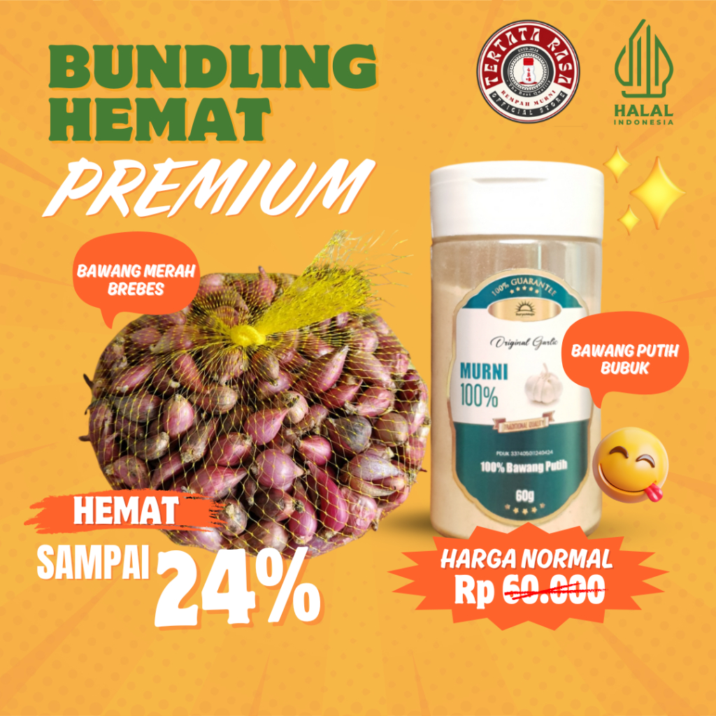 

BAWANG MERAH BREBES BUNDLING BAWANG PUTIH BUBUK