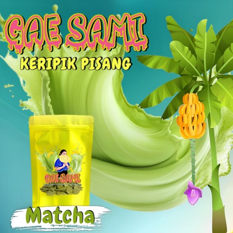 

Keripik Pisang Lumer "Gae Sami" Rasa Matcha 50g