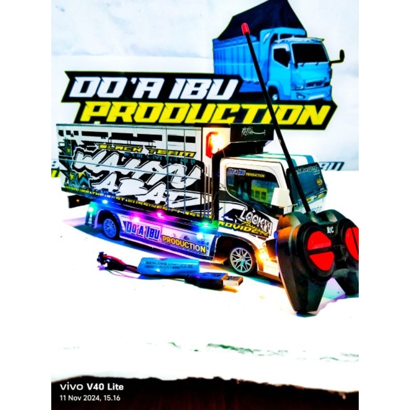 PROMO TERBARU SEPEISIAL MINIATUR TRUK OLENG KAYU ASLI REMOT RC BATRAI CAS REMOTE CONTROL BATRAI CAS 