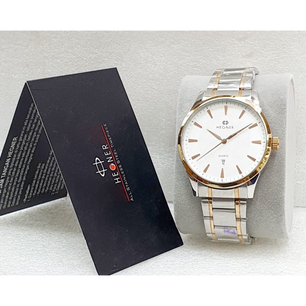 HEGNER 5001 Jam Tangan Pria Original Rantai