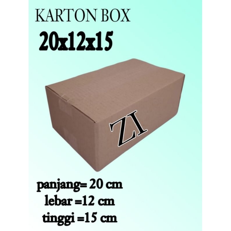 

kardus packing uk 20x12x15 kardus kecil kardus besar