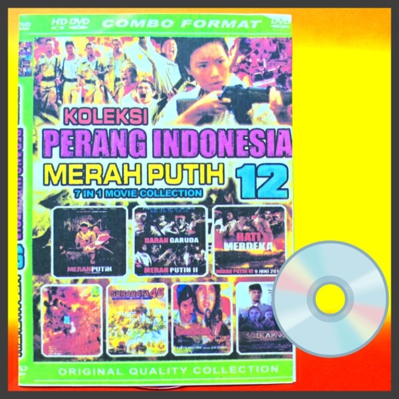 Kaset Film Indonesia Jadul Koleksi Perjuangan Perang Nasional Merah Putih Pilihan Terlaris