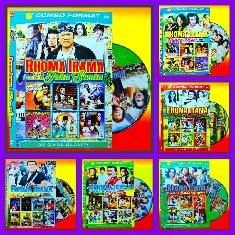 Kaset Film Indonesia Jadul Koleksi Aksi Kumpulan Rhoma Irama Pilihan Terlengkap