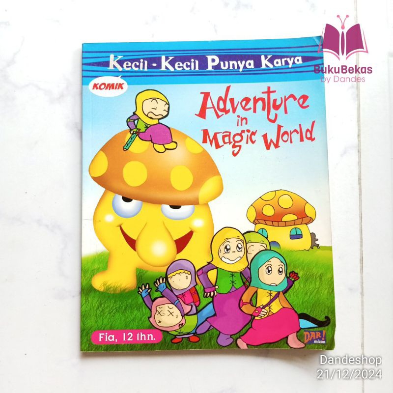 KKPK Komik edisi Besar - Adventure in Magic World - Buku Cerita Anak Bekas Preloved