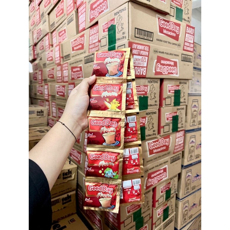 

Good Day Mocacinno 3 in 1 20 gram perenceng 10pcs