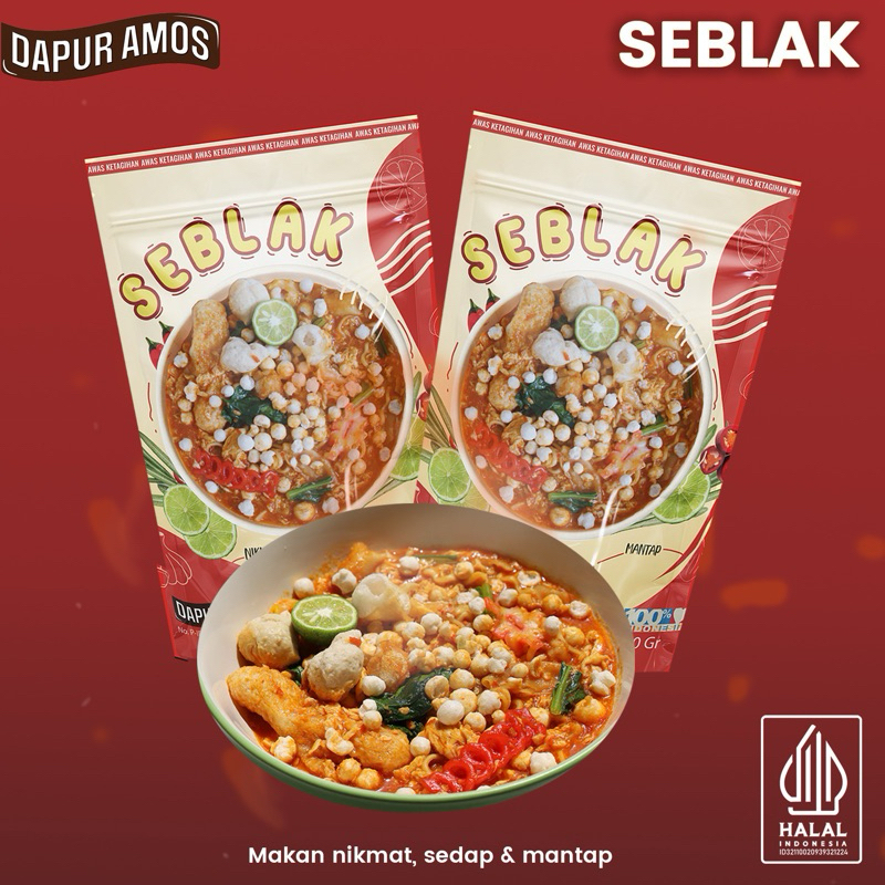 

[PAKET BUNDLING NIKMAT] 2 SEBLAK INSTAN - DapurAmos