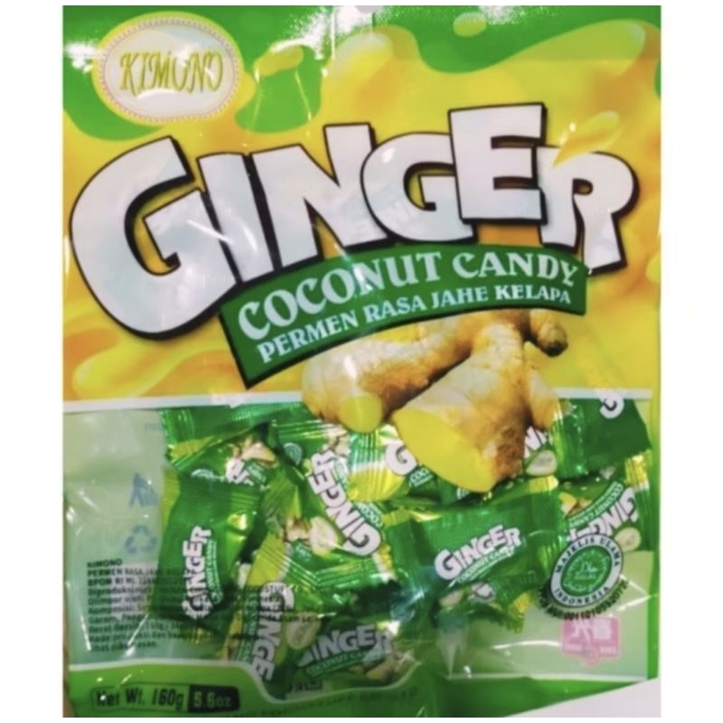 

Kimono ginger coconut candy