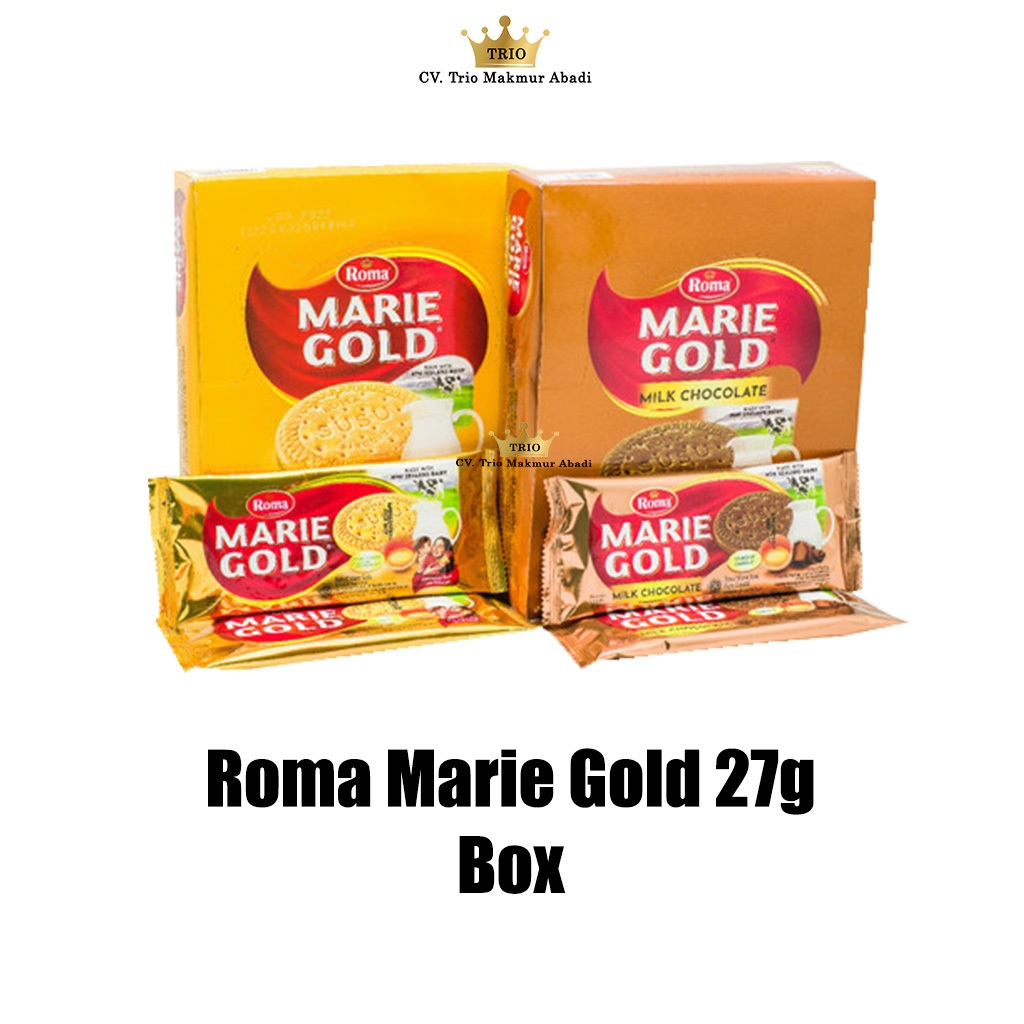 

Roma Marie Gold 27g 1 Box Isi 12 pcs