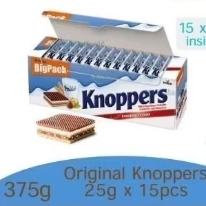 

KNOPPERS ISI 15 PIECES 375 GRAM