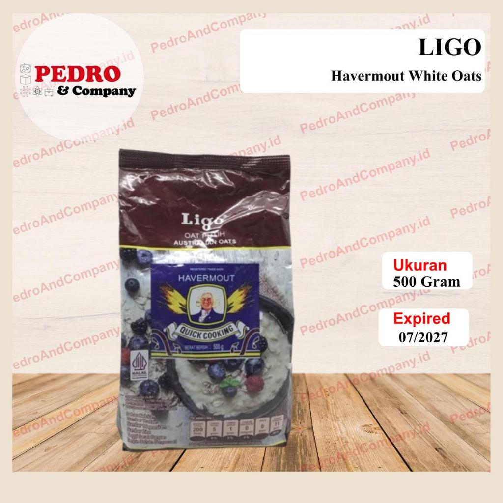 

Ligo - Havermout white oats/ gandum putih (500 gr)