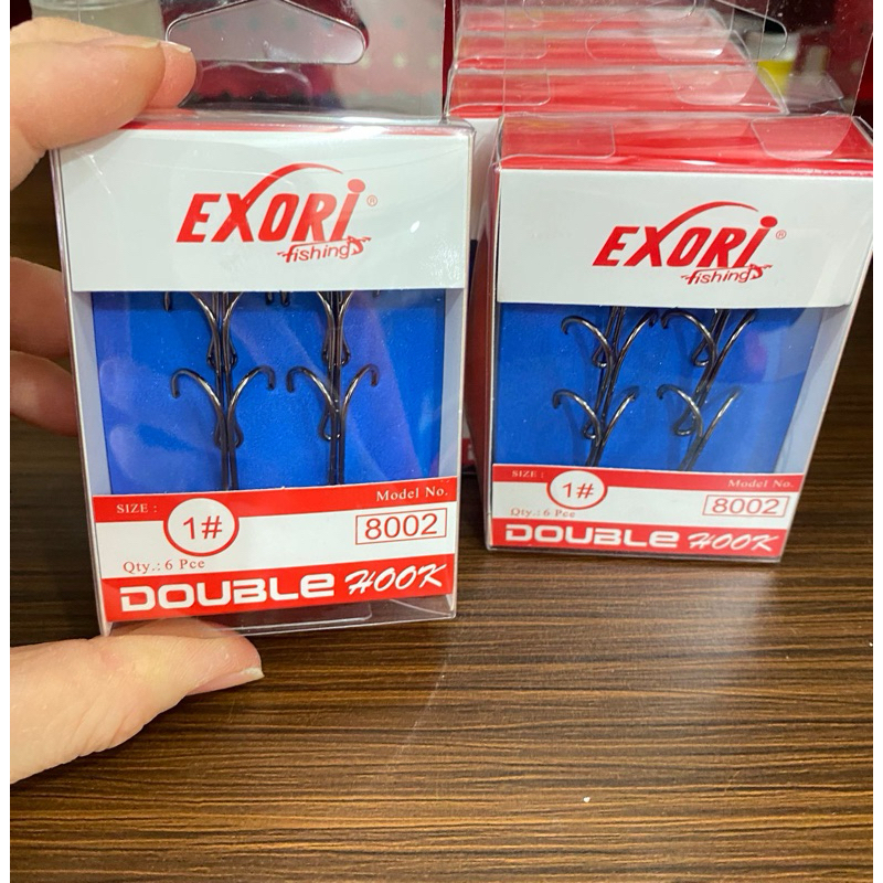 Kail double hook exori 8002 kail Soft Frog
