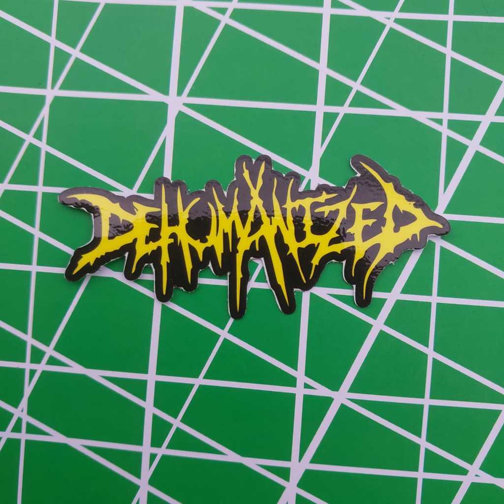 

Stiker DEHUMANIZED - Sticker Logo Band Death Metal - Stiker Cutting