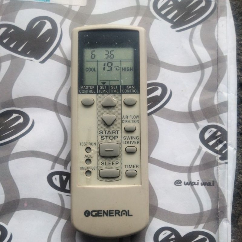 REMOT AC GENERAL ORIGINAL