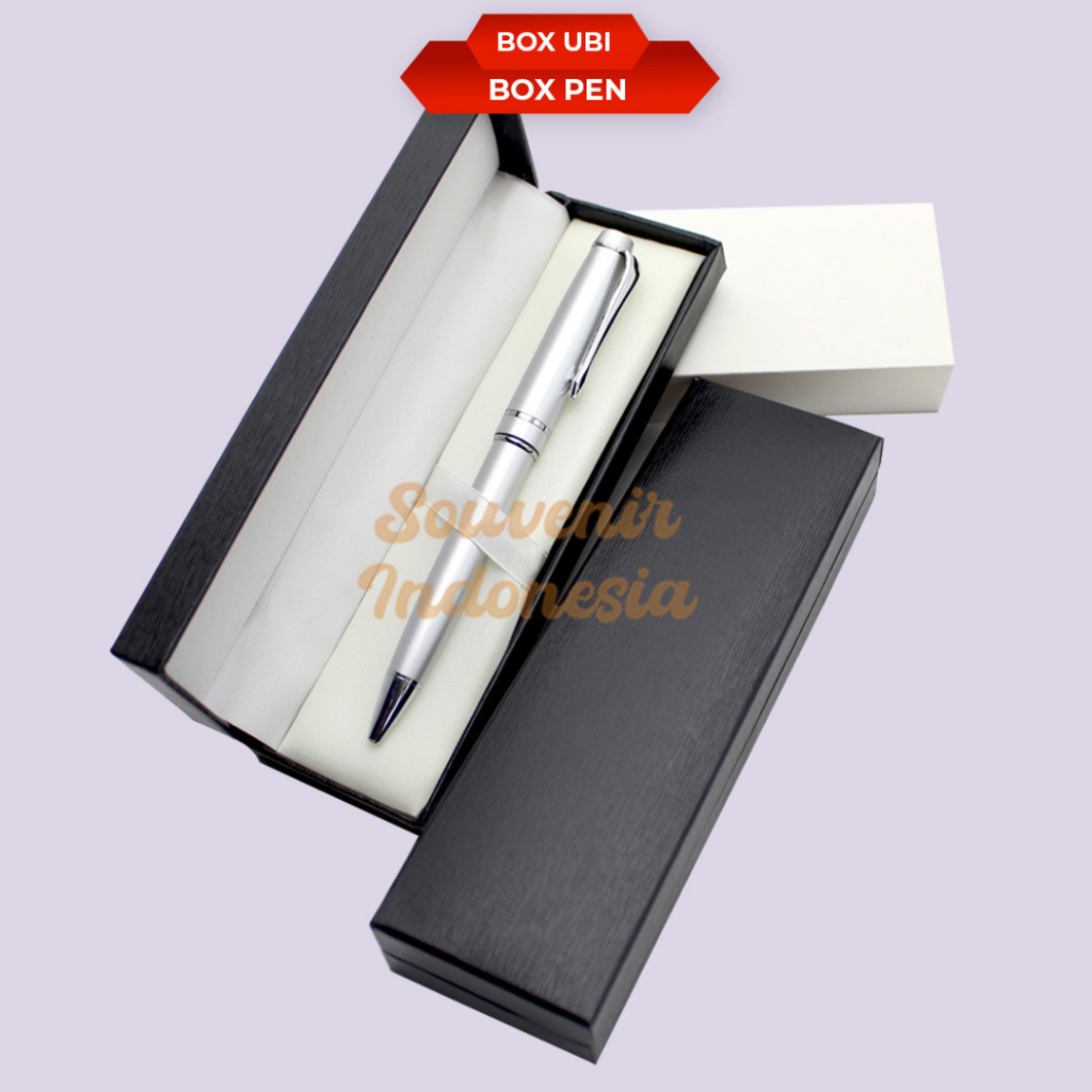 

Box Pen Stainless Eksklusif Kotak Pena Pulpen Metal Box Ubi