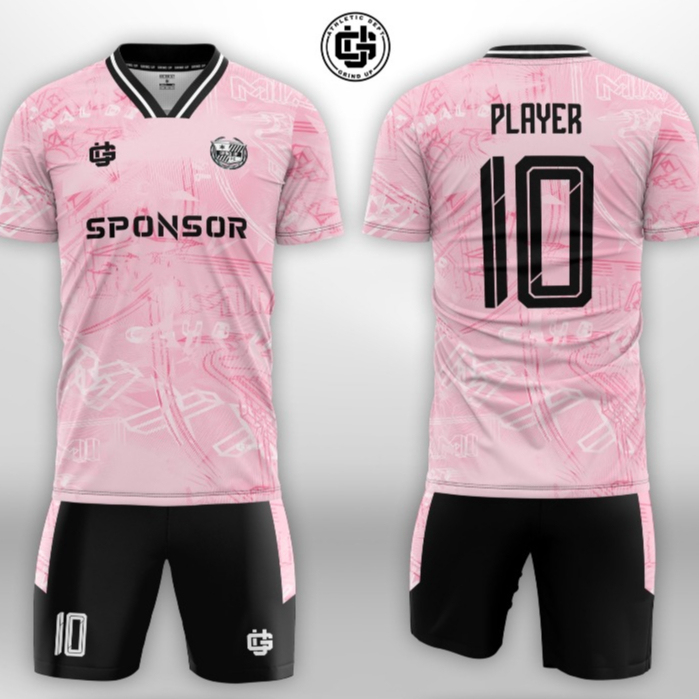 BISA SATUAN  JERSEY FUTSAL JERSEY TIMNAS JERSEY KUALITAS PREMUM KAOS BOLA JERSEY PINK BAJU BOLA PINK