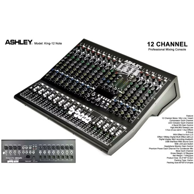 mixer ashley king 12 note king12note king12 12 original