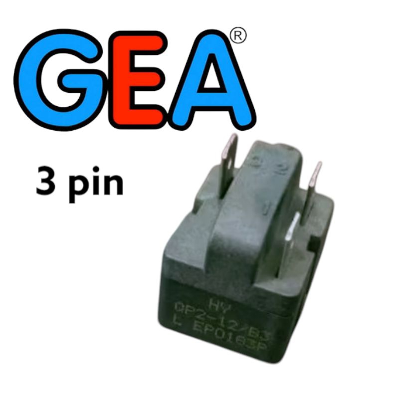 Relay 3 Pin freezer box merk Gea