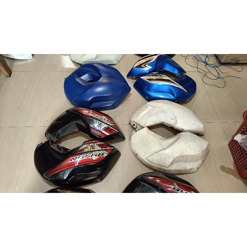 COVER TANGKI YAMAHA BYSON KARBU KANAN KIRI ORI COPOTAN MOTOR