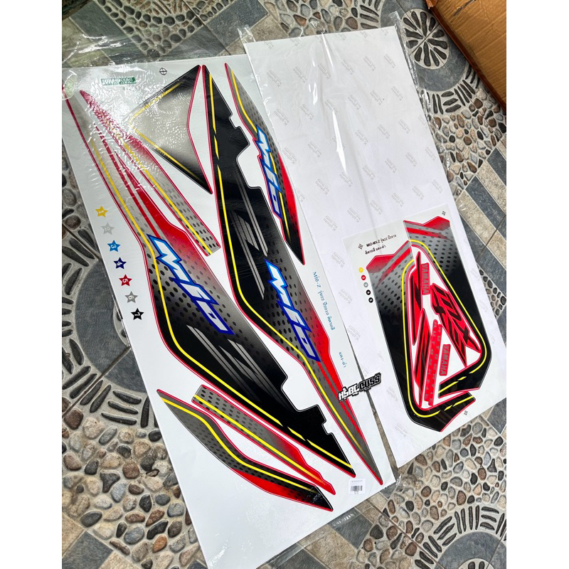 Striping mio soul mx merah bahan kodak paper thailand