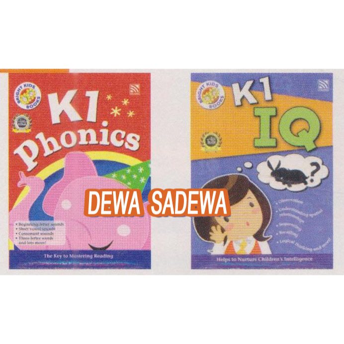 K1 Phonics K1 IQ K1 English K1 Maths  & K2 KIndergarten TK