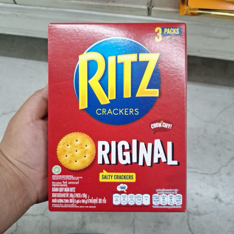 

RITZ Crackers Original Salty Box 300gram