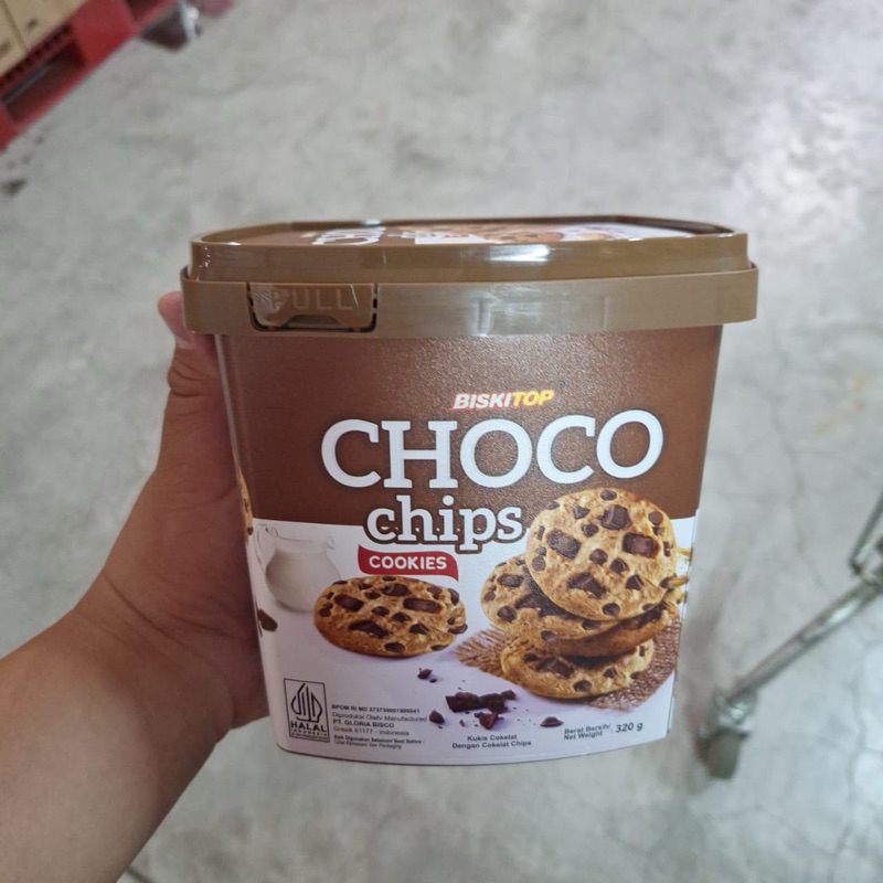 

BISKITOP CHOCO CHIPS COOKIES 320gram