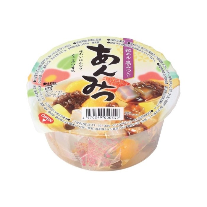 

Okazaki Bussan Anmitsu / Jeli Agar Pasta Kacang Merah 330 Gr