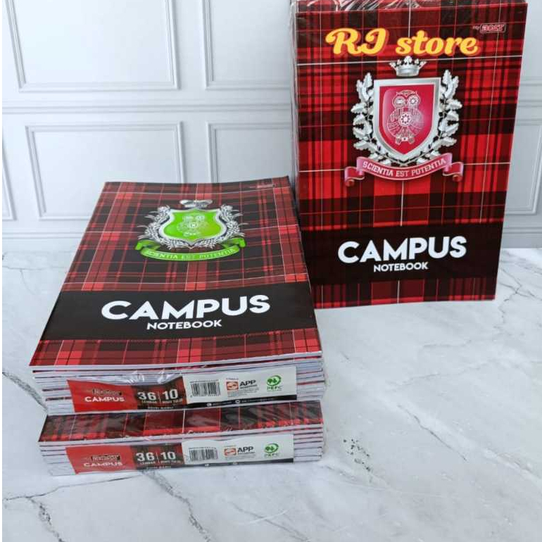 

1 Pak Buku Bigboss Campus 36 Lembar Isi 10 Pcs buku