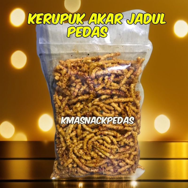 

KERUPUK SEBLAK AKAR JADUL VIRAL TERMURAH COD - KERUPUK AKAR JADUL