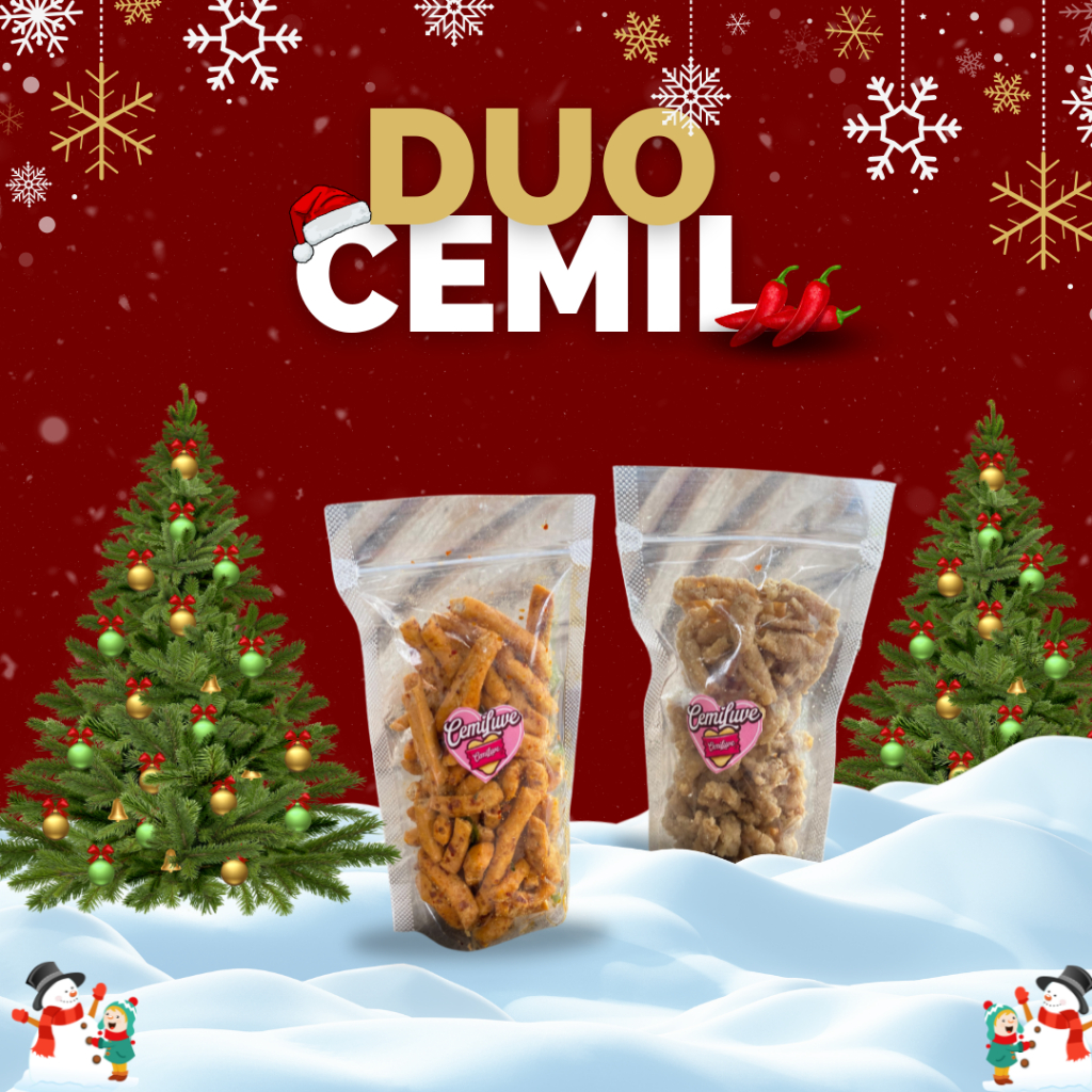 

[PAKET HEMAT] Cemiluve Paket Bundling Duo Cemil Usus original & Usus Pedas