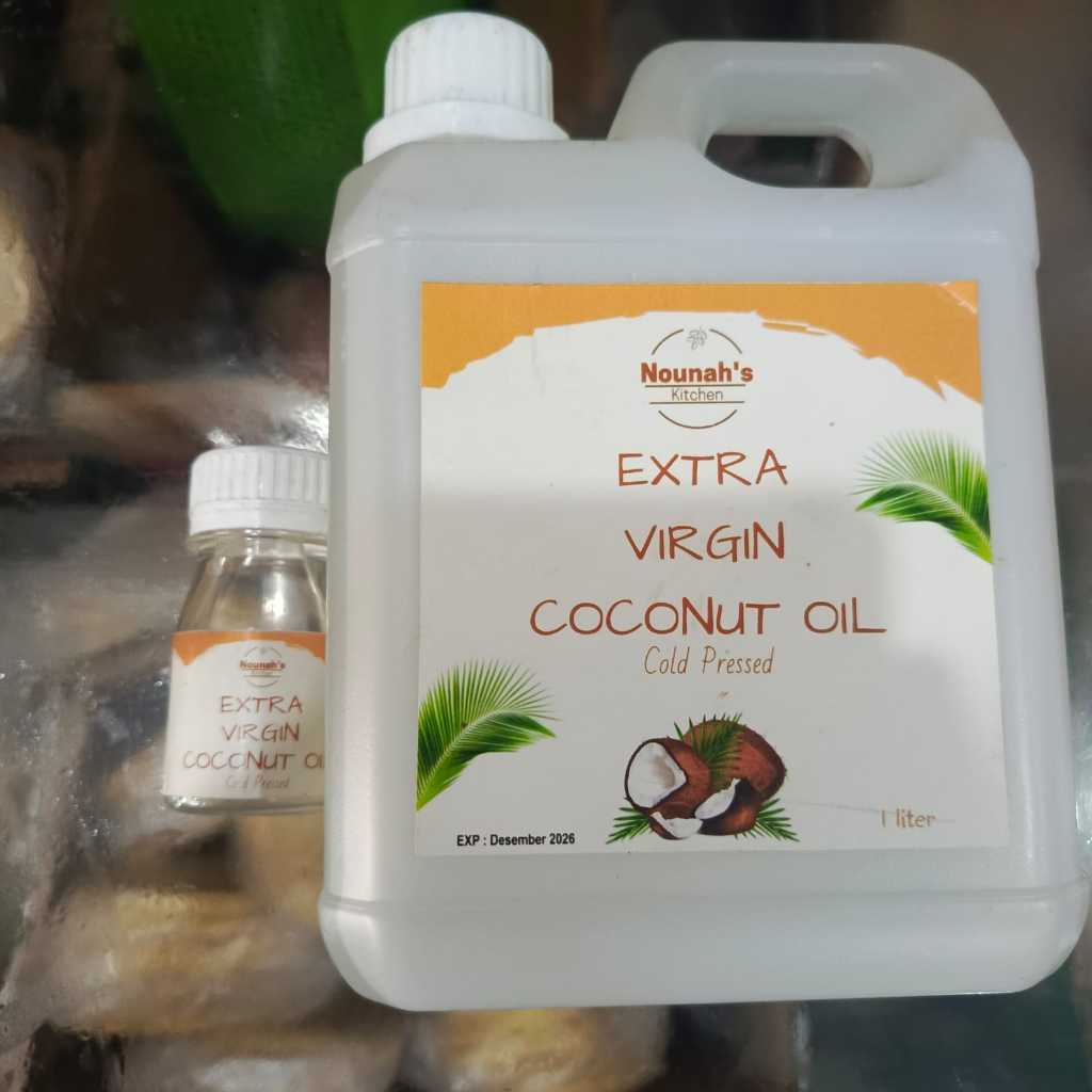 VCO Nounaha's Extra Virgin Coconut Oil Cold Pressed