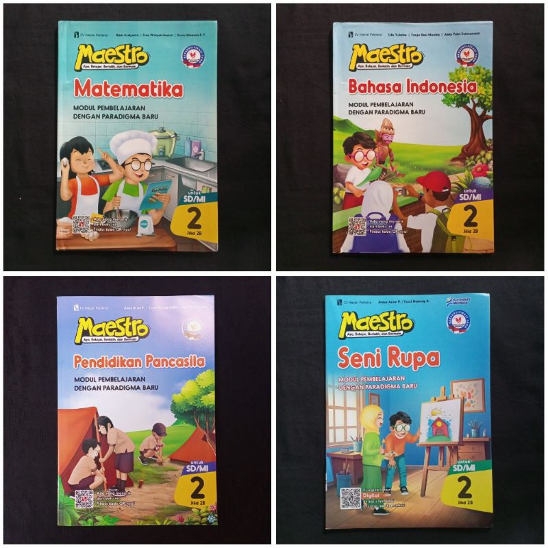 LKS MAESTRO. KELAS 2 SD/MI JILID 2B. KURMER. 2024/2025