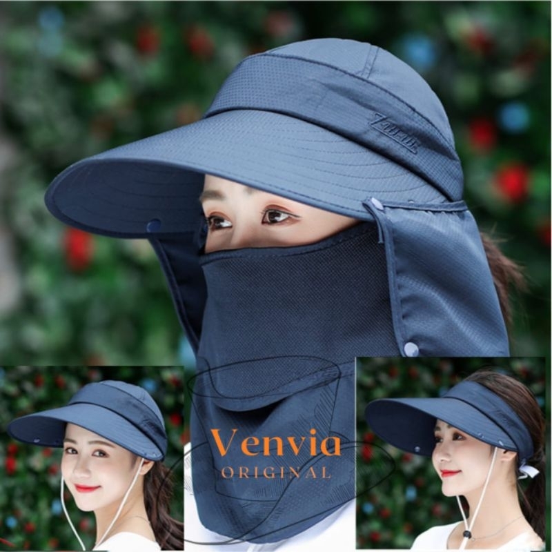 topi fashion wanita anti UV -import