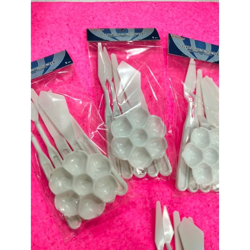 

PAINTING KNIVES merk BUTTERFLY ALAT SET LUKIS ALAT SET UKIR ALAT LUKIS PLASTIK