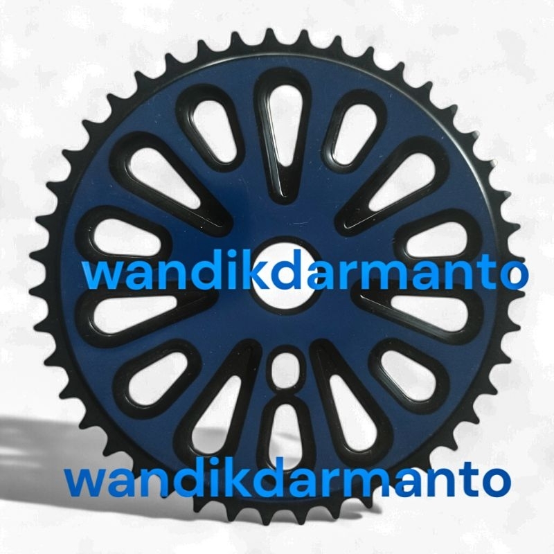 Crank Piringan Gir depan sepeda pancal BMX