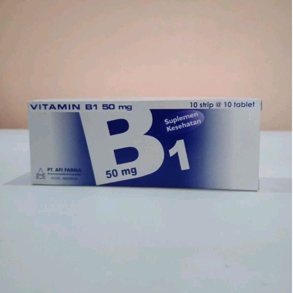 Vitamin B1 50mg 50 mg box